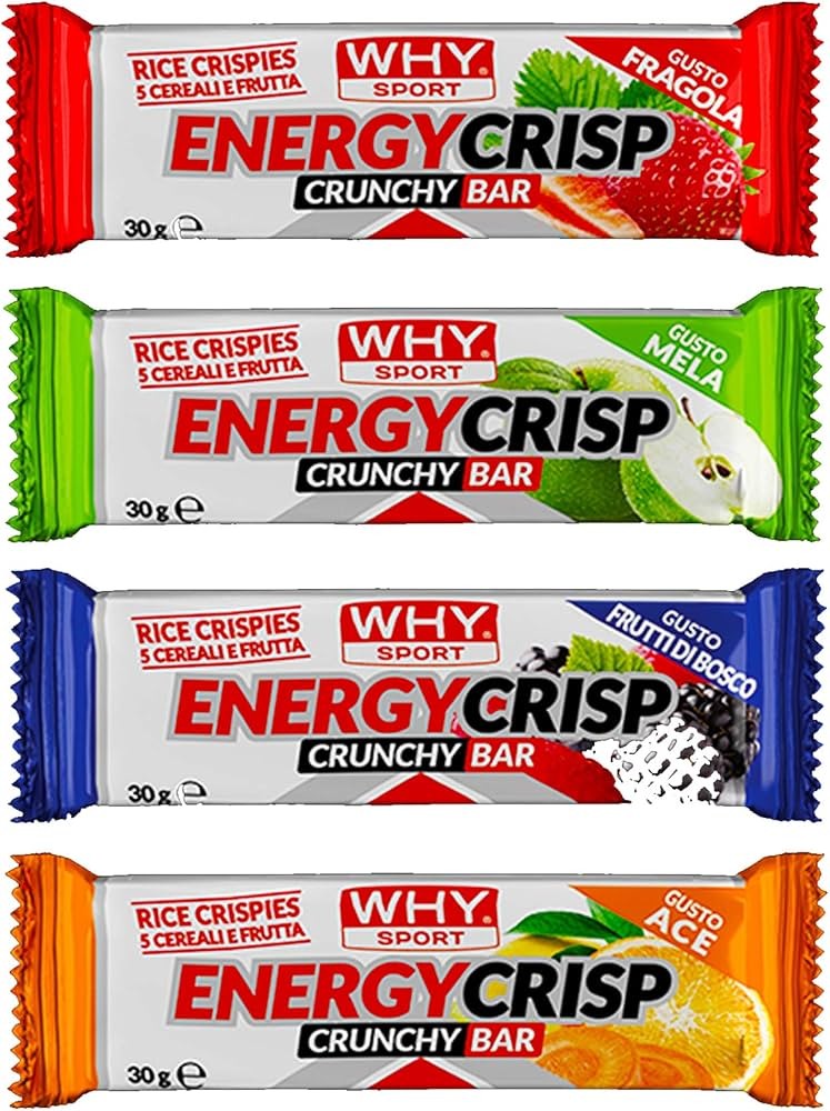 Barretta Energetica Why Sport Energy Crisp 30g gusto fragola