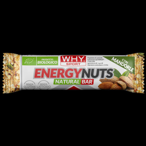 Barretta Energetica Why Sport Energy Nuts 35g gusto Mandorle