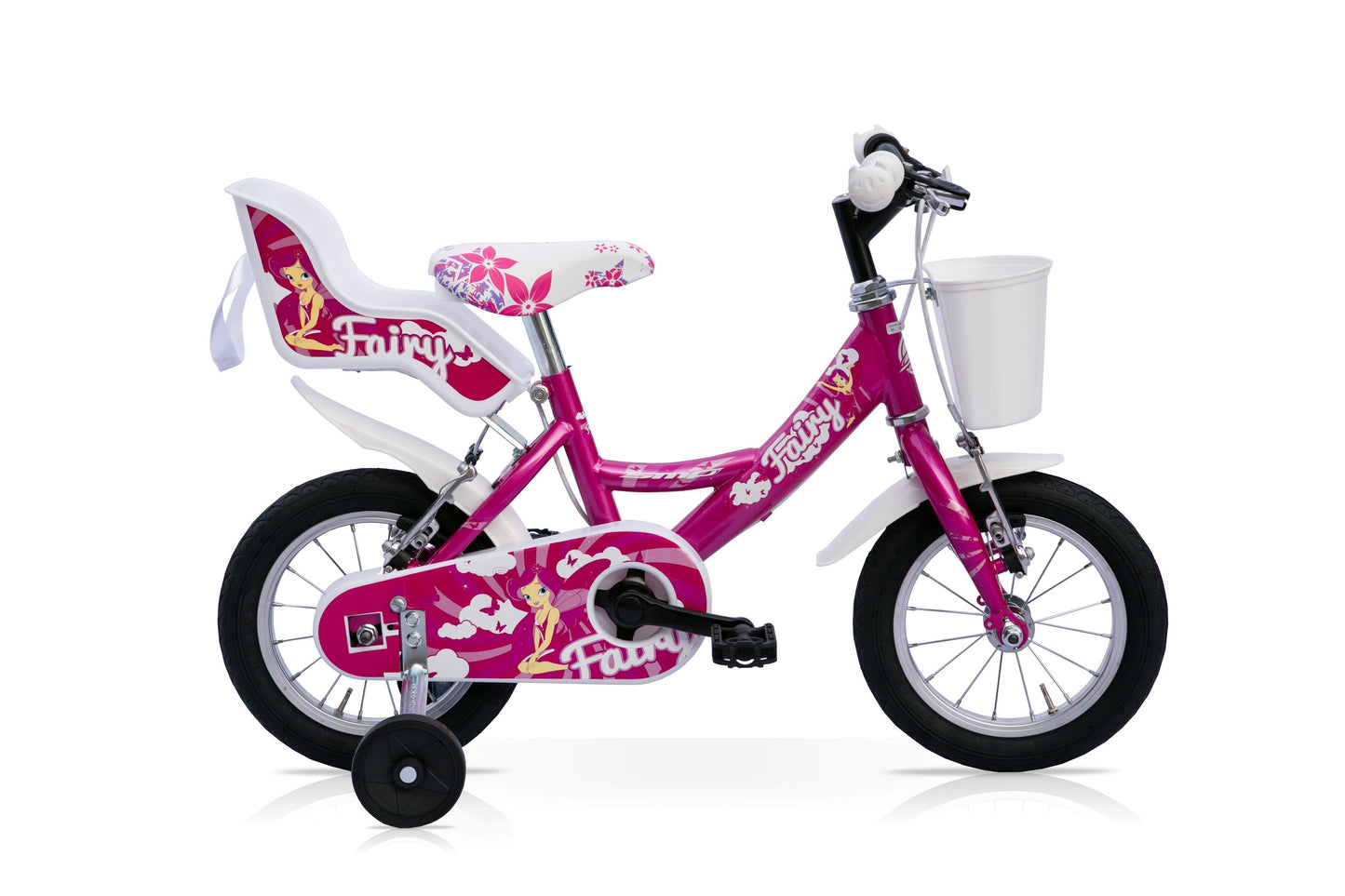 Bici bimba 12" Fairy 1v Fucsia