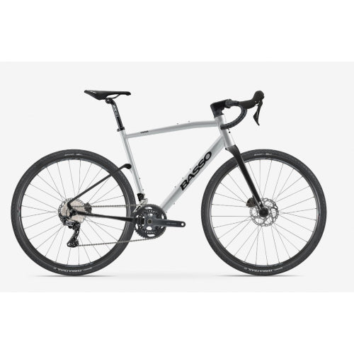 Bicicletta Gravel Basso Tera Silver Apex 1x11 MX25 tg. S