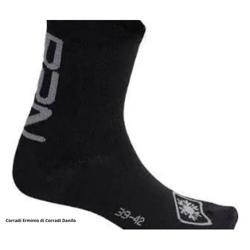 Calzini BRN Merinos Nero/Grigio tg. 43/46