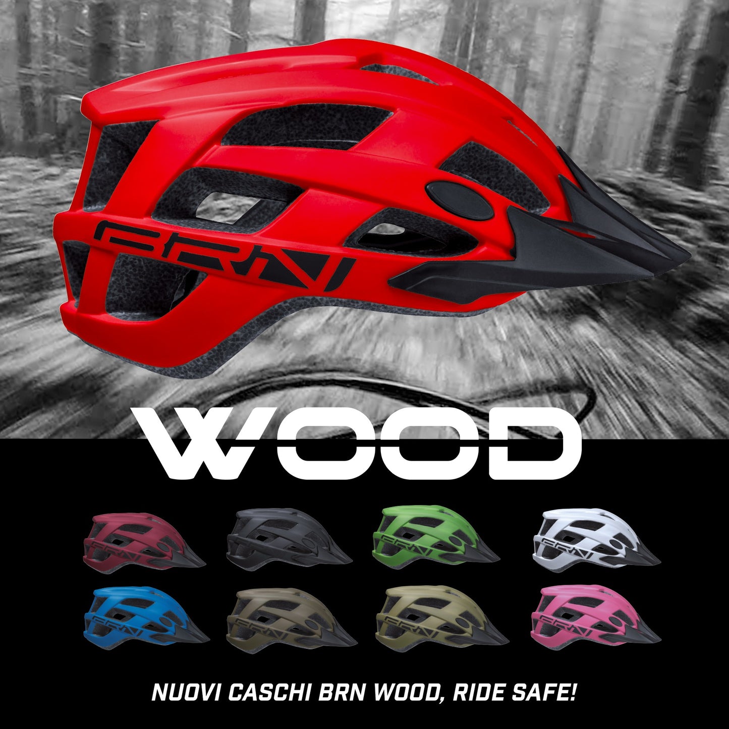 Casco BRN Wood