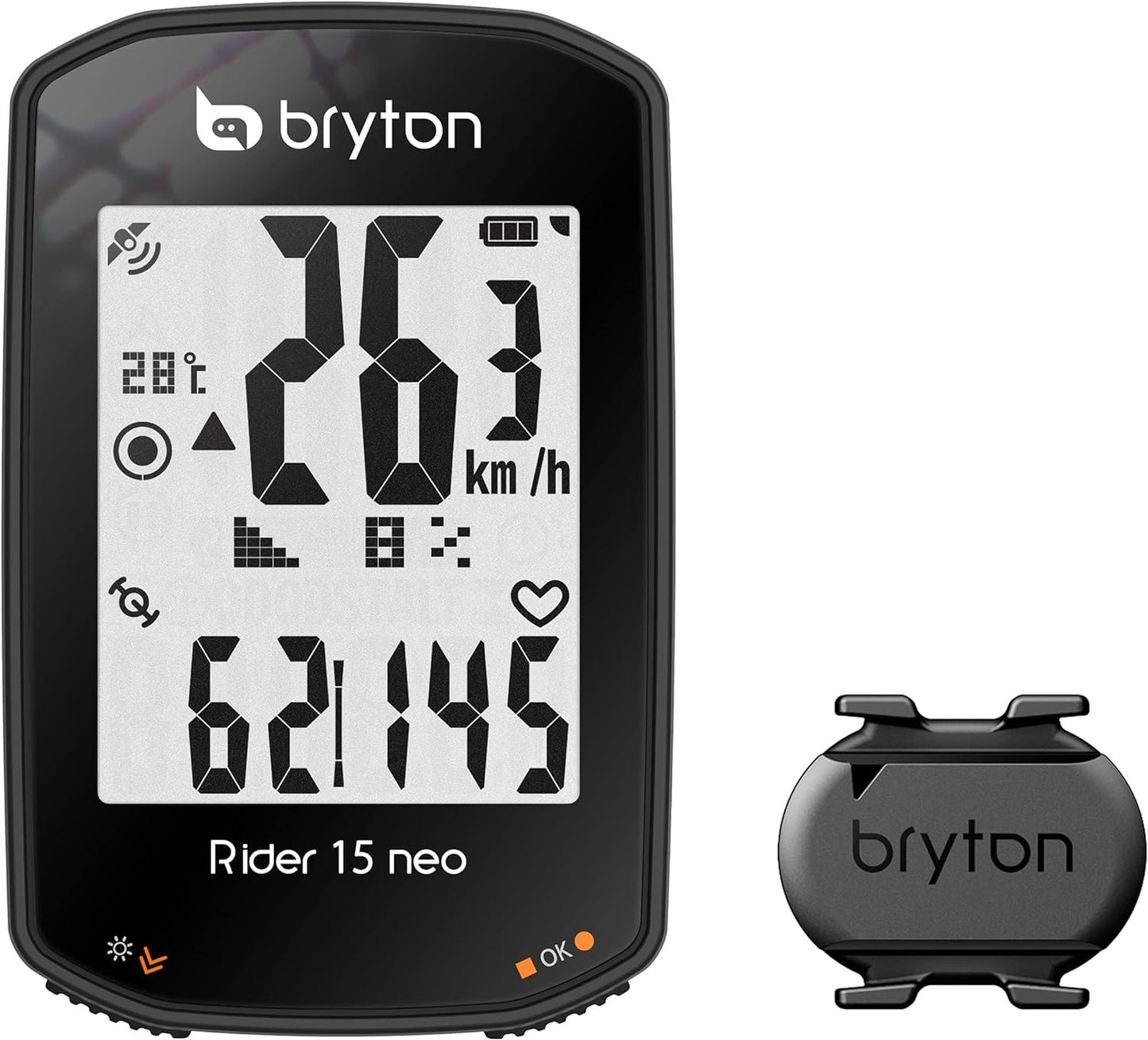 Computer ciclistico Bryton con GPS RIDER 15 NEO C