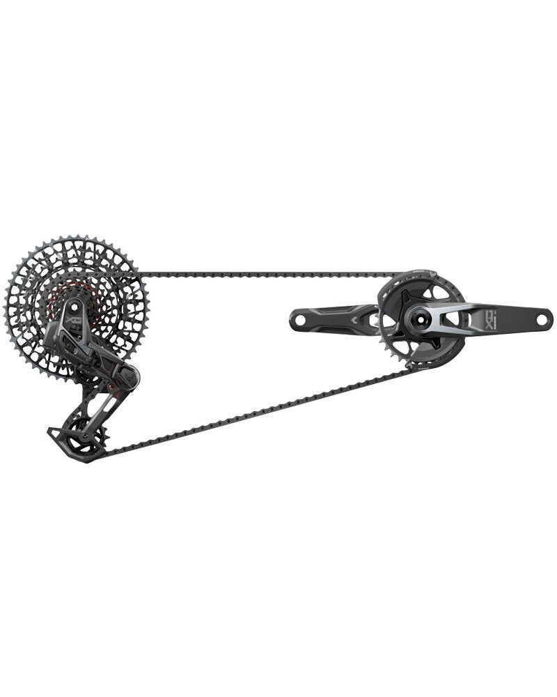 Gruppo completo Sram X0 T-Type Eagle AXS 12v DUB MTB Wide 170mm