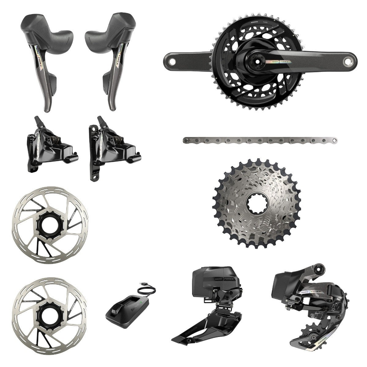 Gruppo SRAM FORCE D2 AXS 2x12