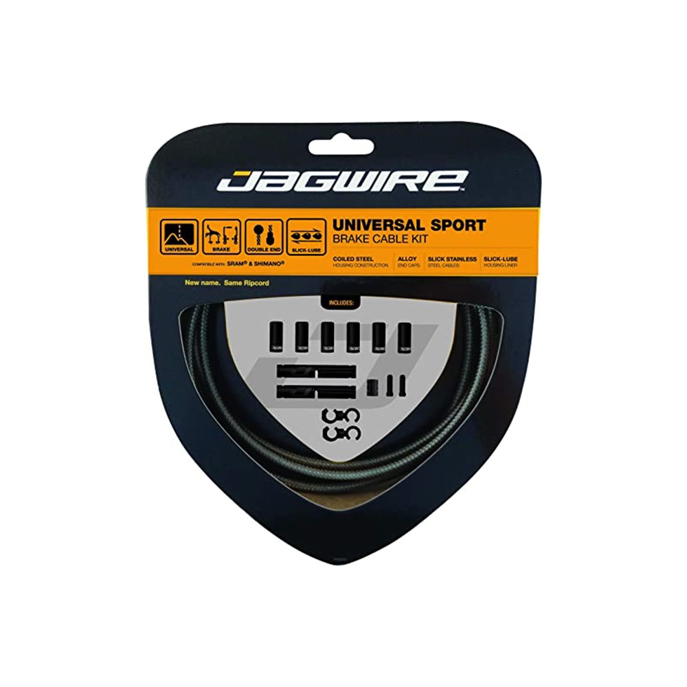 Kit guaina freno Ripcord nero carbon