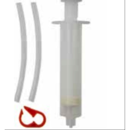 Kit siringa, tubetto e clip Brakco