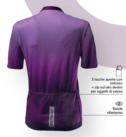 Maglia bici donna BRN Fade