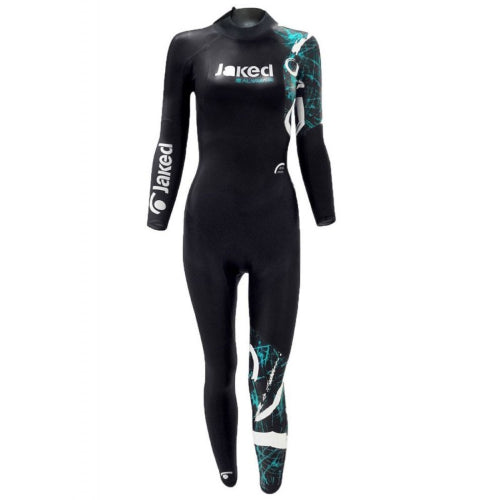 Muta Monospessore Donna Jaked FFWW 2,5mm Nero/Verde Tg.S