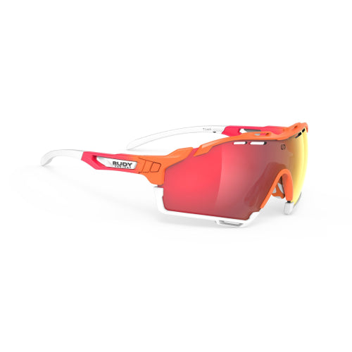 Occhiali Rudy Project Cutline mand. fade coral M C11 multilaser red