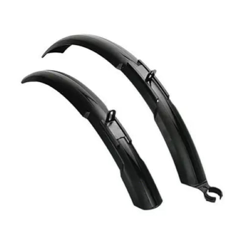 Parafanghi bici Mtb o city bike Attacco Rapido Nero