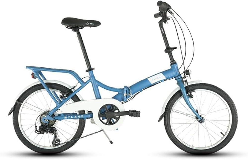 Bici pieghevole Myland Piega 20.2 alluminio 20" 6v blu