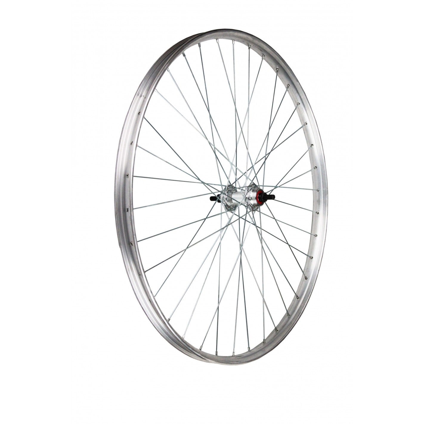 Ruota 26" 378 R posteriore 1v perno 3/8 su cusscinetti con dadi