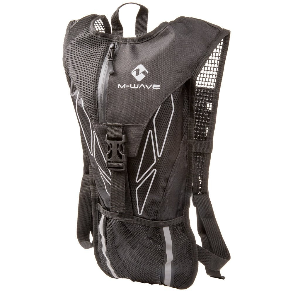 Zaino M-Wave con sacca idrica nero