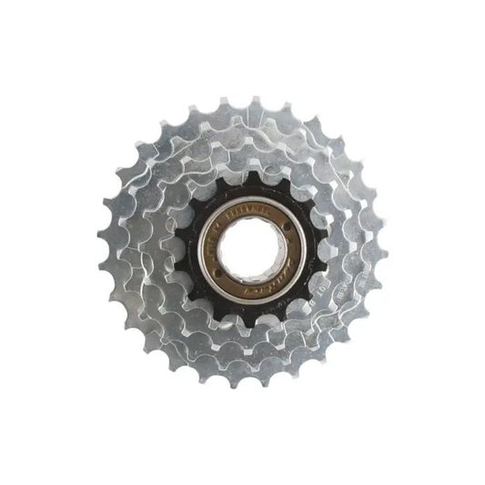 Ruota libera 5v a filetto 14-28 cromata