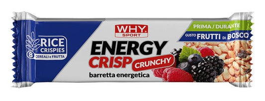 Barretta Energetica Why Sport Energy Crisp 30g gusto Frutti di bosco