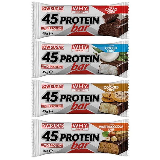 45 Protein Bar Waffer nocciola crisp