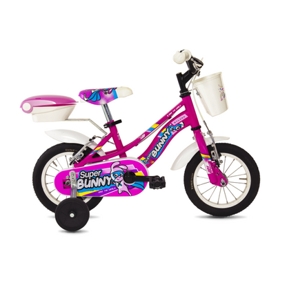 Bici bambina Myland Super Bunny 12" 1v fucsia