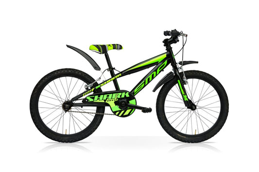 Bicicletta per bambino MTB 20" Shark 6 velocità in acciaio