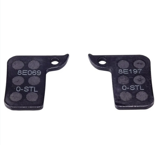 pastiglie sram road red level monoblocco organiche supporto acciaio