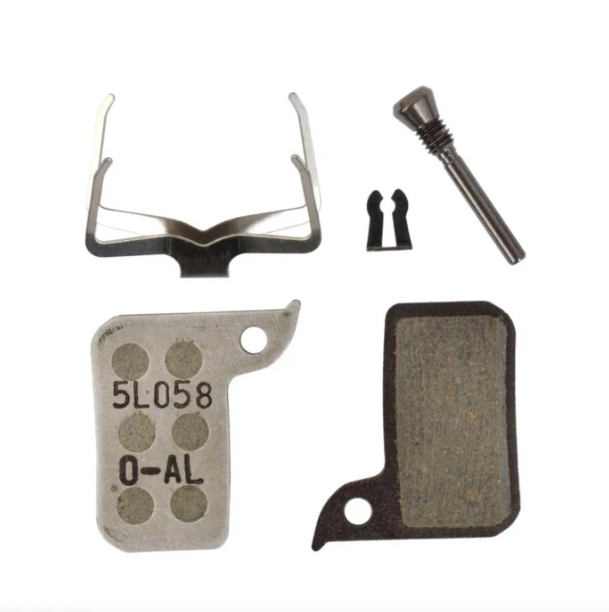 pastiglie sram road red level monoblocco organiche supporto alluminio