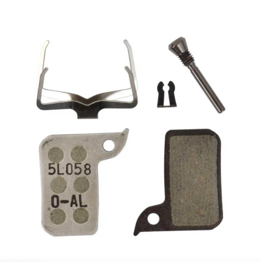 pastiglie sram road red level monoblocco organiche supporto alluminio