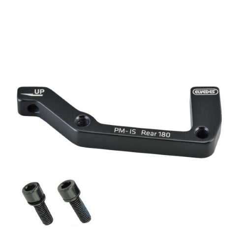 Adattatore Elvedes Pinza Freno black PM-IS Posteriore 180mm