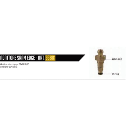 Adattatore kit spurgo per Sram Edge