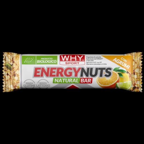 Barretta Energetica Why Sport Energy Nuts 35g gusto Agrumi