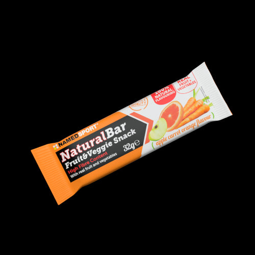 Barretta proteica NamedSport NaturalBar Mela Carota Arancia - 32g