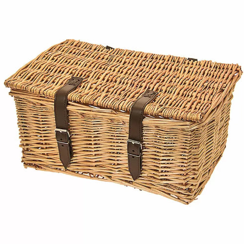 Baule BRN Mini Vimini Naturale con Coperchio