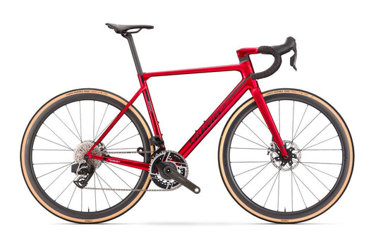 Bici da strada Wilier Verticale SLR Velvet Red taglia S