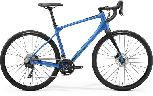 Bici Gravel Merida Silex 400 tg S Blu