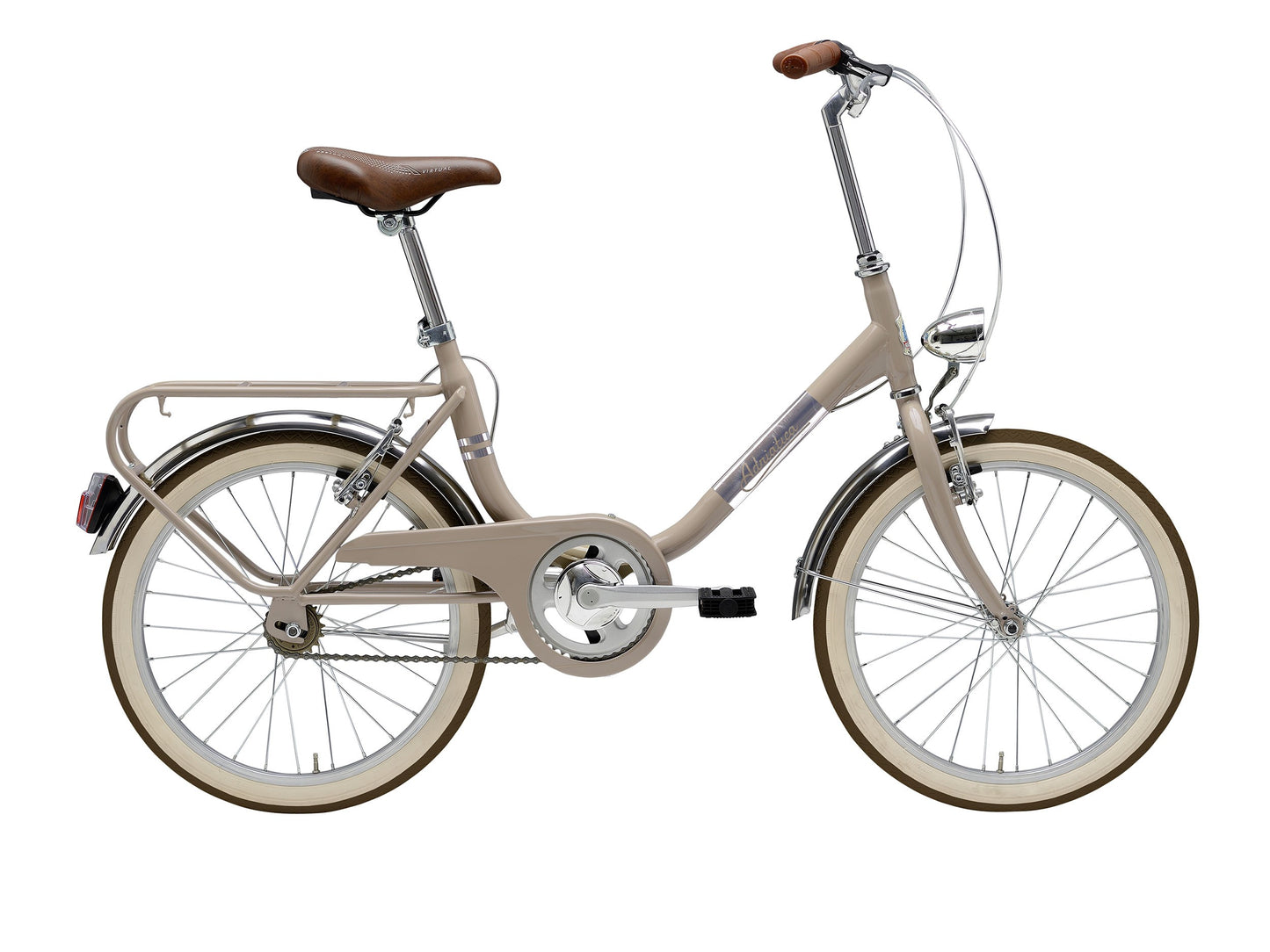 Bici pieghevole Adriatica Funny 20" acciaio nocciola