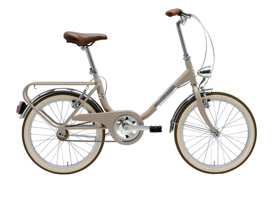 Bici pieghevole Adriatica Funny 20" acciaio nocciola