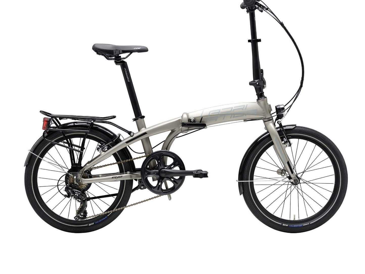 Bici pieghevole Adriatica Smile 20" 6v alluminio grigio