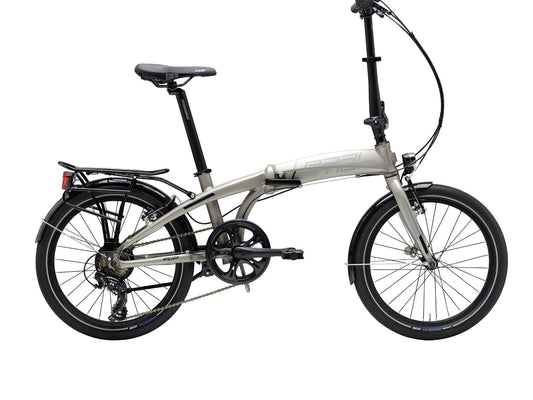 Bici pieghevole Adriatica Smile 20" 6v alluminio grigio