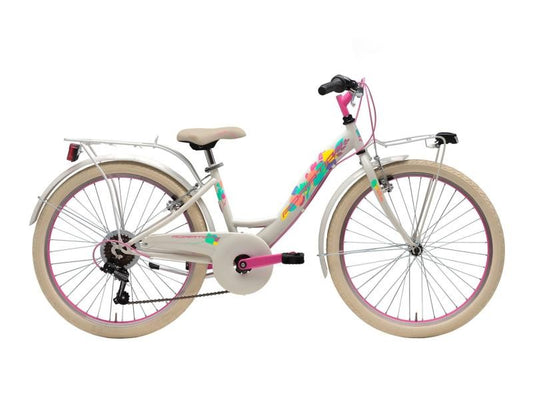 Bicicletta City ADRIATICA per Bambina CTB 24" 6 velocità