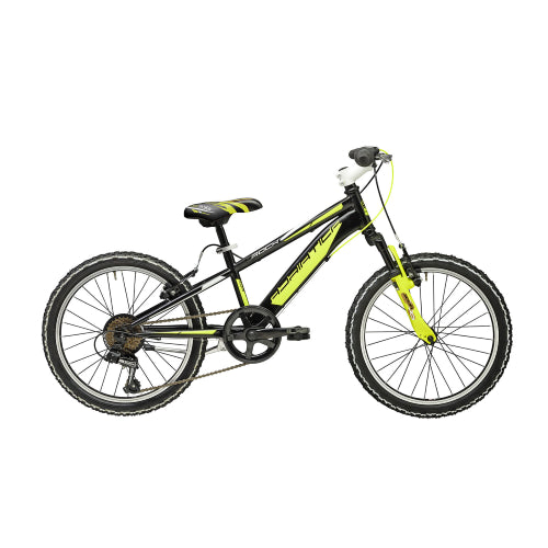 Bicicletta da bambino Adriatica Rock 20" 6v modello unisex nero/giallo