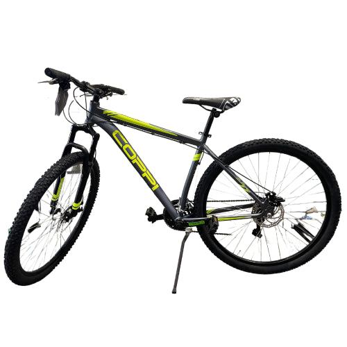 Bicicletta Uomo MTB COPPI HOPPER 29" 21 velocità  grigio-giallo