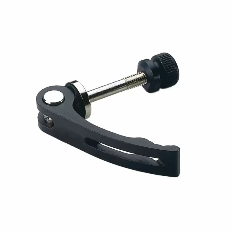 Bloccaggio sella alluminio nero