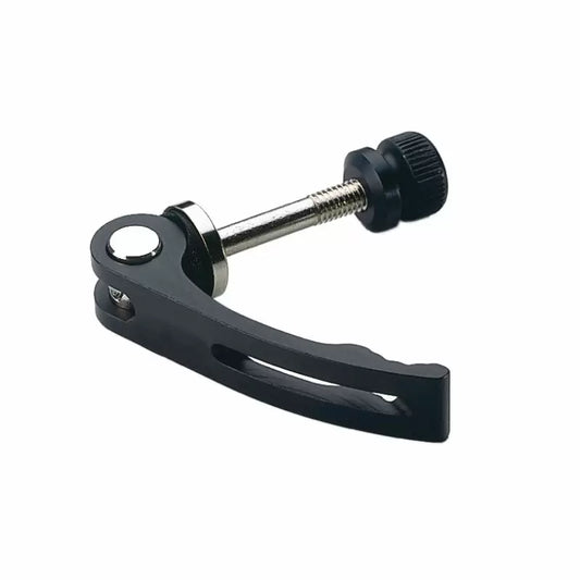 Bloccaggio sella alluminio nero