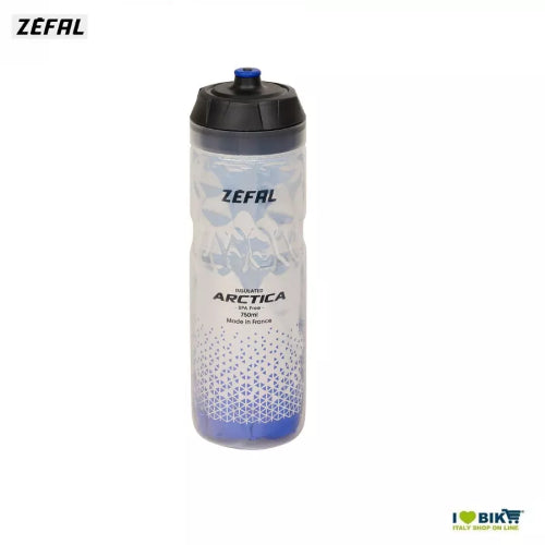 Borraccia Zefal Termica arctica 75 silver/blu 750ml