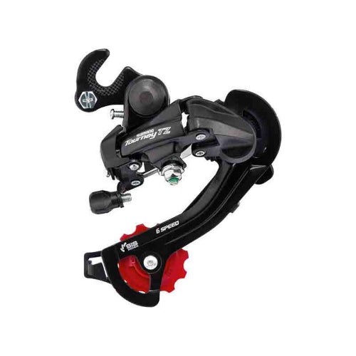 Cambio Shimano Tourney 6 Velocità RD-TZ500-GS per Attacco al Forcellino