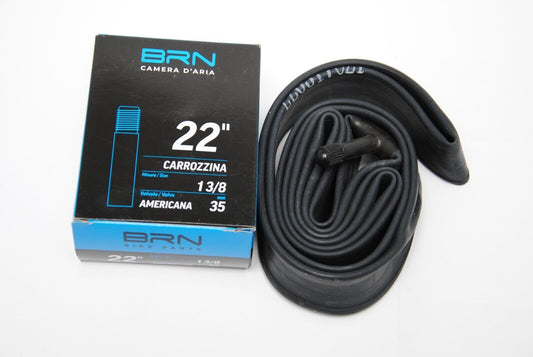 Camera d'aria BRN Planet 22 x 1 3/8 valvola americana