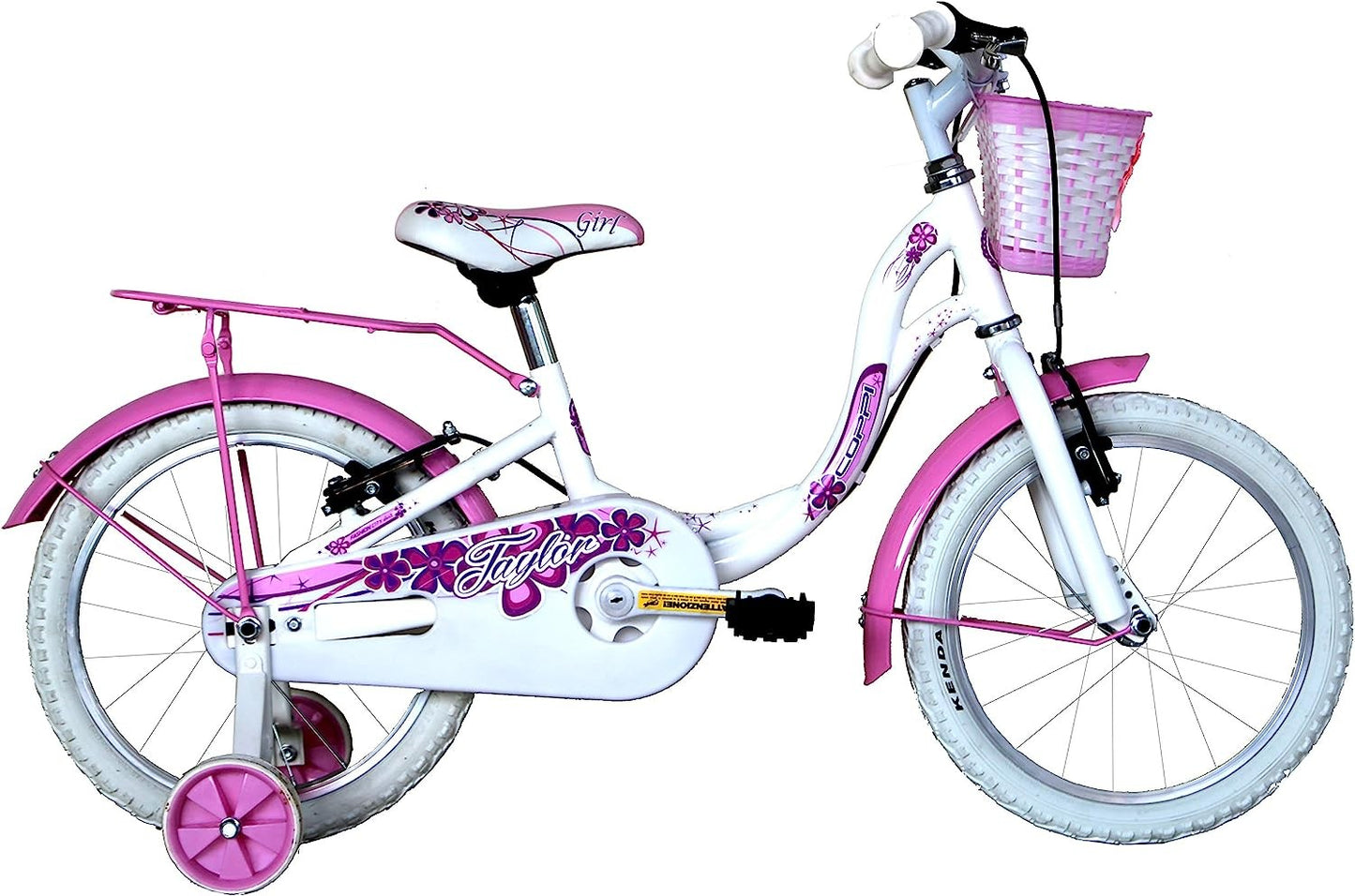 City Bike bimba Coppi 16" 1v bianca/rosa
