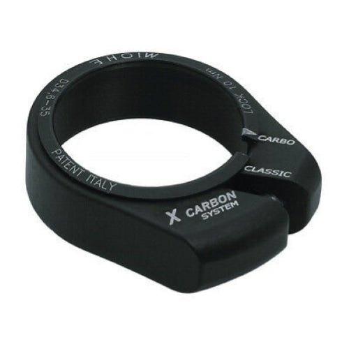 Collarino Reggisella Miche per canotto in Carbonio 31.8mm nero