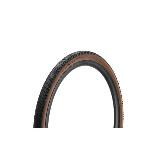 Copertone Pirelli Cinturato Gravel Hard 700x45 Tubeless Ready pieghevole nero/marrone