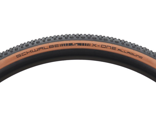 Copertura Schwalbe G-One Allround 700x33 nero/marrone HS467A 33-622