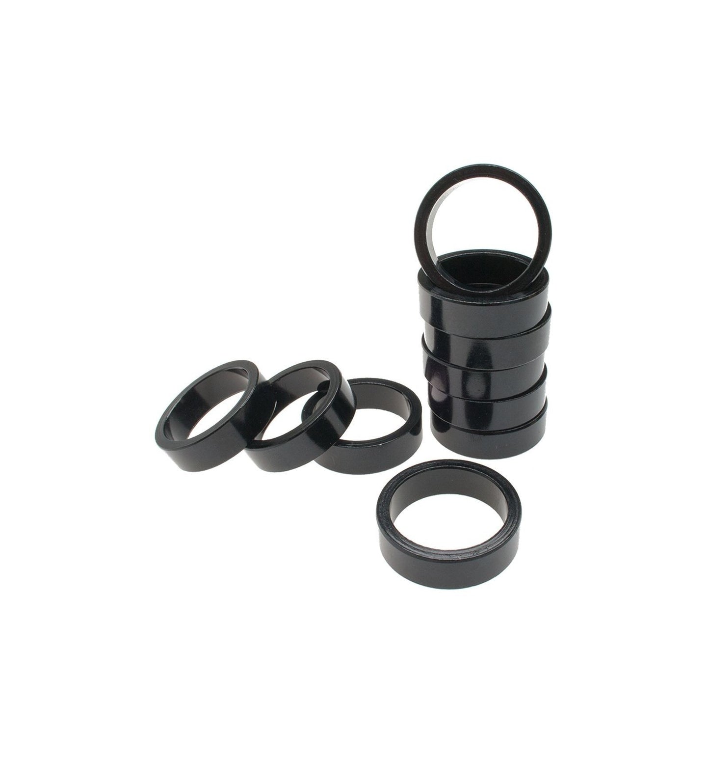 Distanziali serie sterzo 1" nero da 10mm